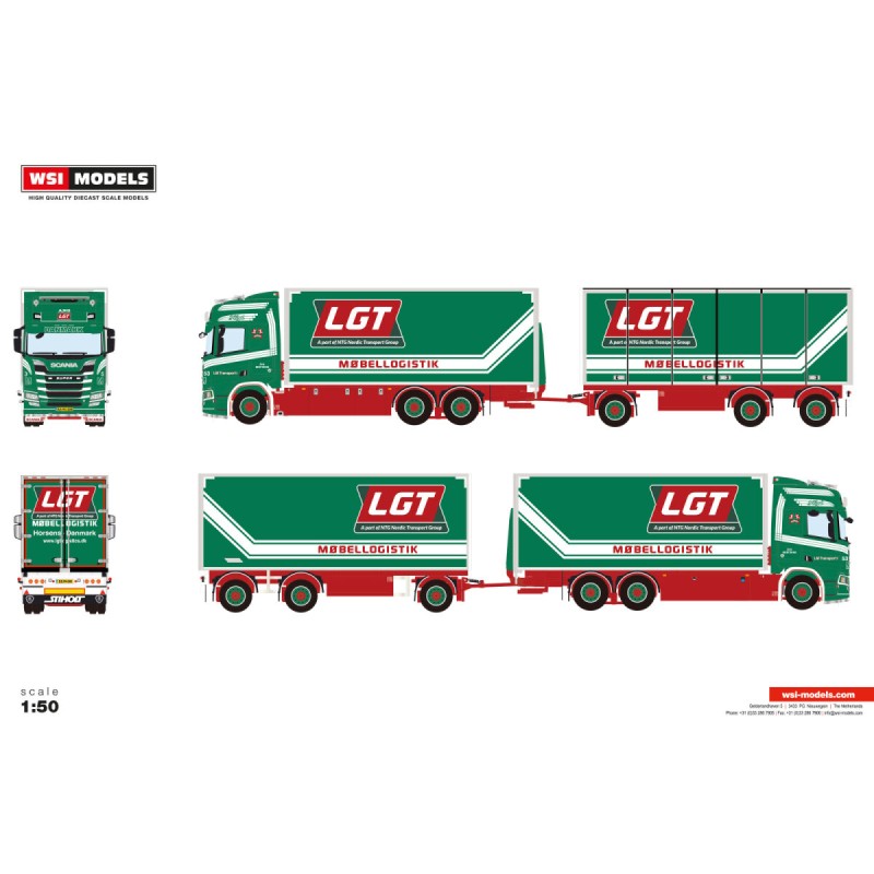 WSI SCANIA R HIGHLINE CR20H LM Transport LGT