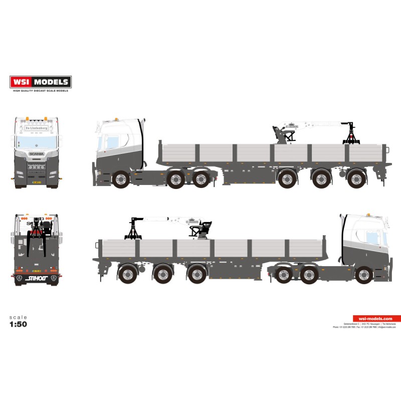 WSI SCANIA S HIGHLINE CS20H De Lindenborg