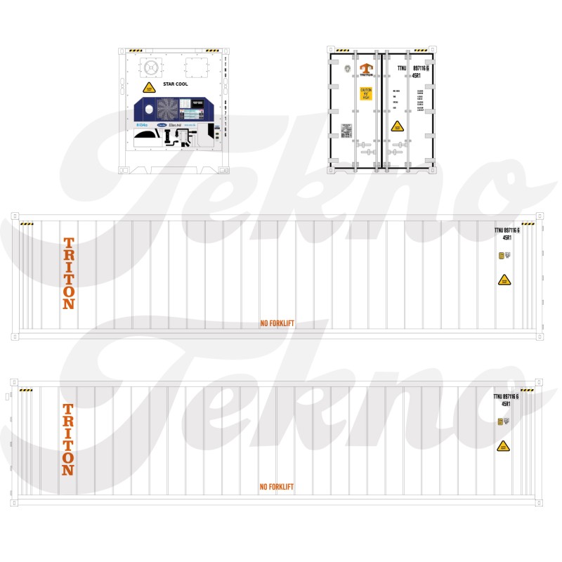 Tekno T.B. Triton 40ft HC Reefer