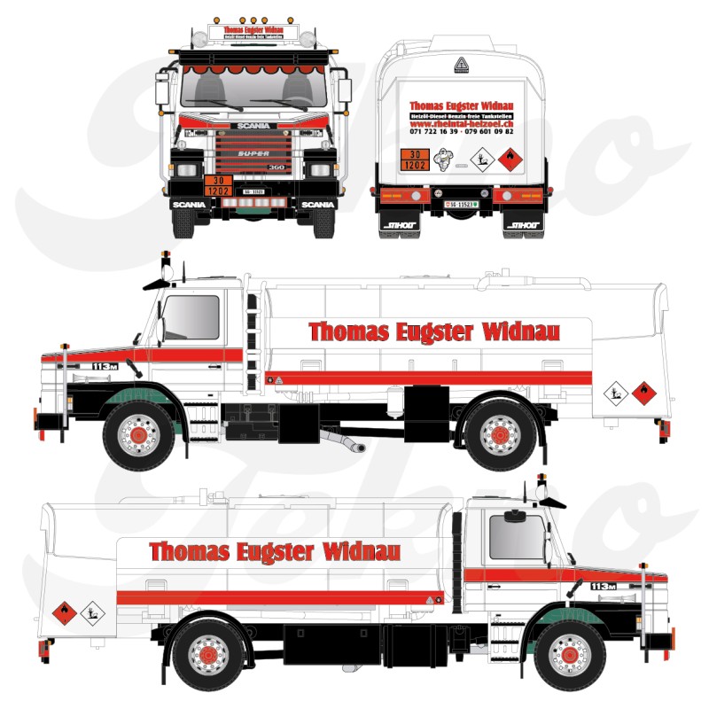 Tekno Scania 113 Torpedo Thomas Eugster