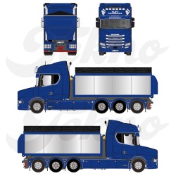 Scania Highline 8x4 Tuft Customservice AS