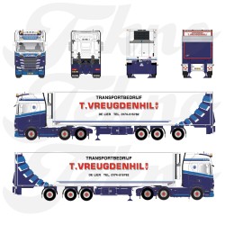 Tekno Scania NGS 6x2 Highline T. Vreugdenhil BV