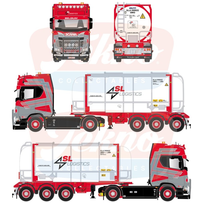 Tekno Scania S530 V8 SL Logistics