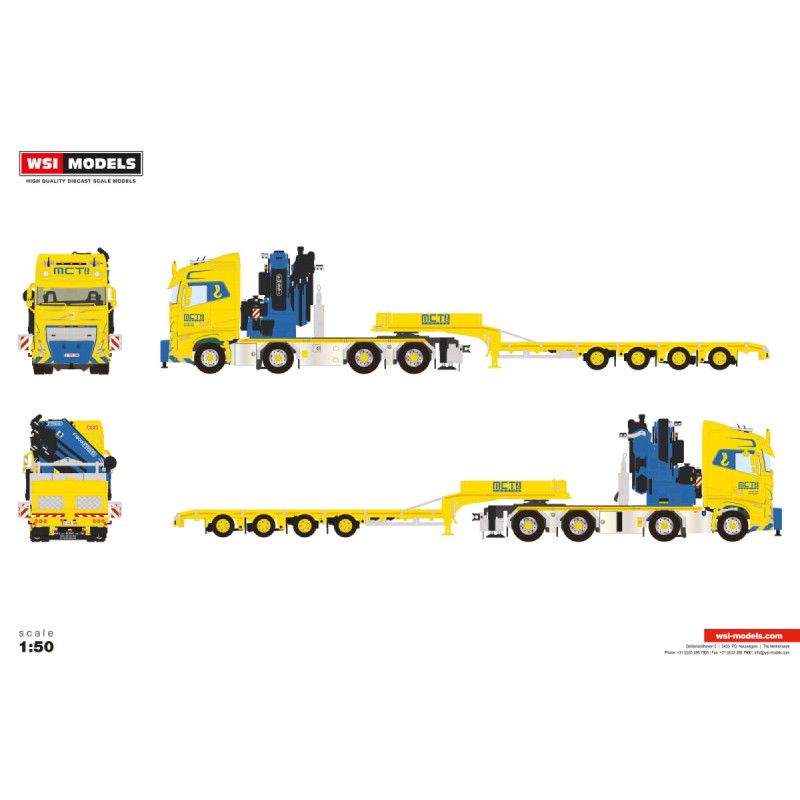 WSI VOLVO FH5 GLOBETROTTER MCT Craning