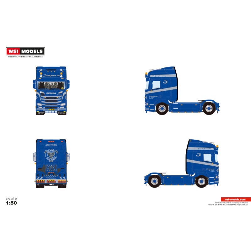 WSI SCANIA R HIGHLINE CR20H Jaspers Internationaal Transport