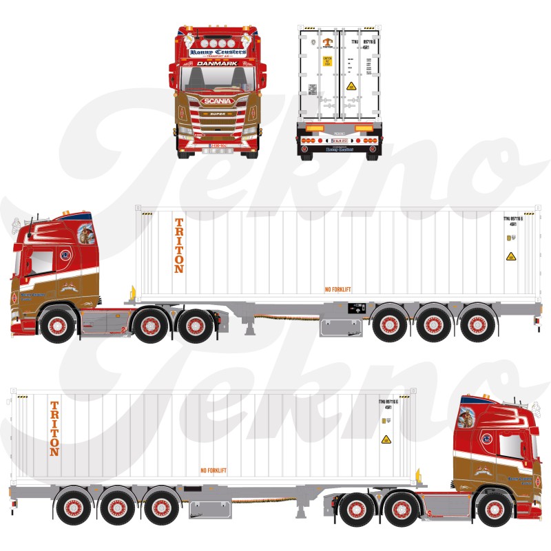 Tekno Scania NGR Highline Ceusters, Ronny