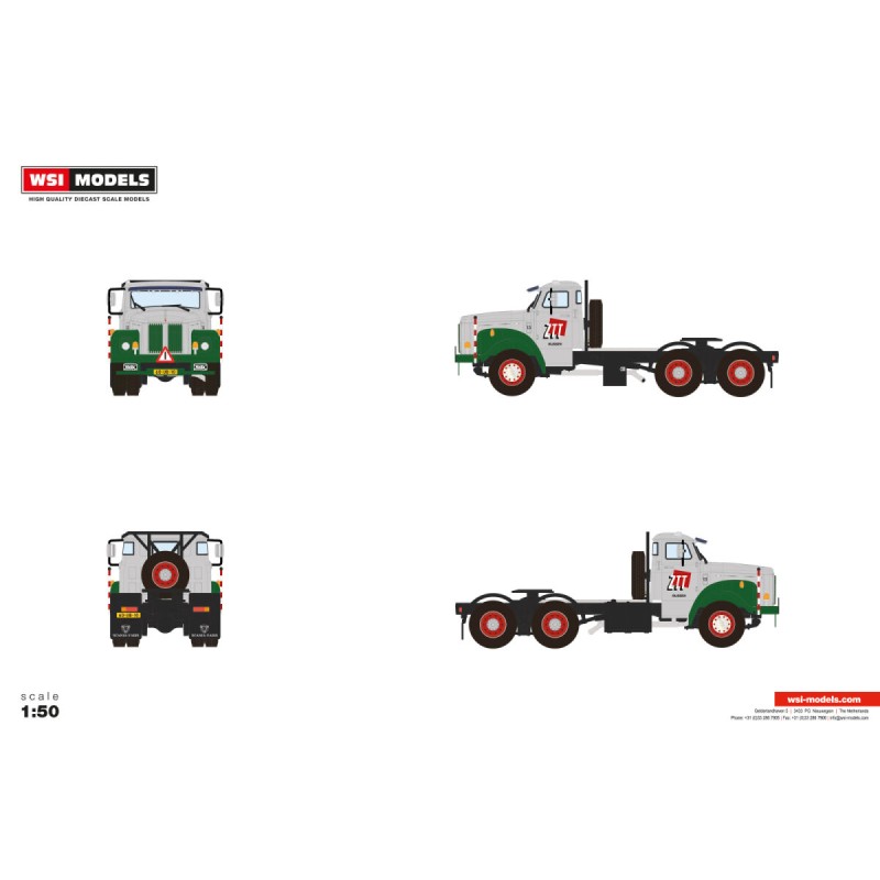 WSI SCANIA L110 DAY CAB TORPEDO Zwaar Transport Twente (ZTT)
