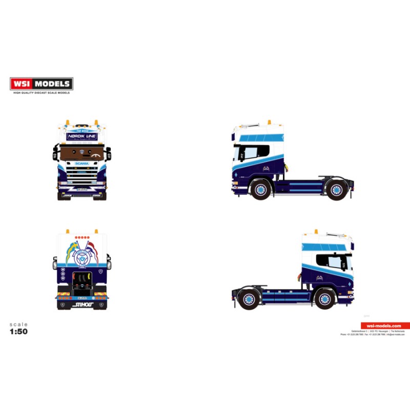 WSI Scania 164 L 580 topline Nordik Line