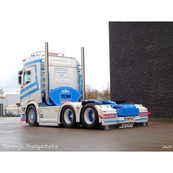 Tekno Scania NGS R530 normal cab 6x2 Cibatrans met Andiprim koeloplegger