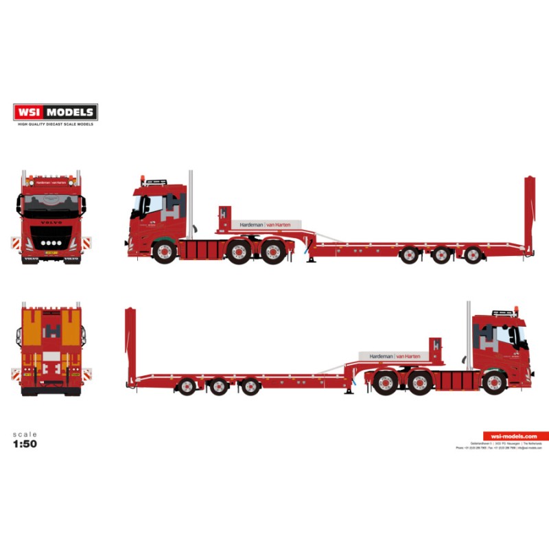 WSI Volvo FH Aero 6x2 Hardeman van Harten