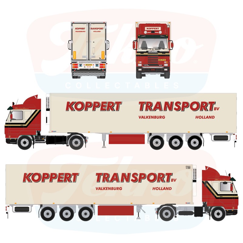 Tekno Scania 143 M 420 streamline Koppert