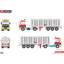 WSI Volvo F16 Globetrotter J.B. van Roosendaal - Rijen ( EXCLUSIEF voor AE MODELTRUCKS )