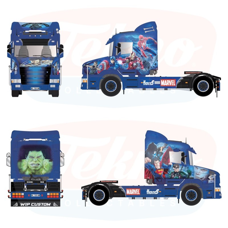 Scania 4-serie Garage du Midi - Super Heroes