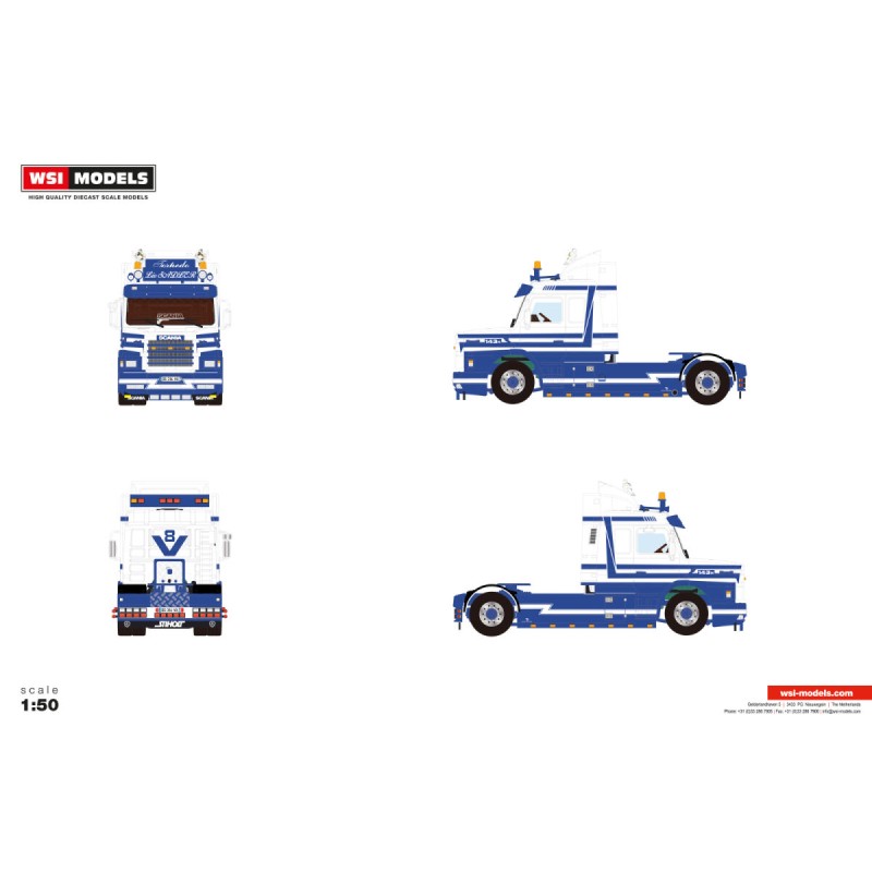 WSI SCANIA 3 SERIES TORPEDO STREAMLINE Sadler