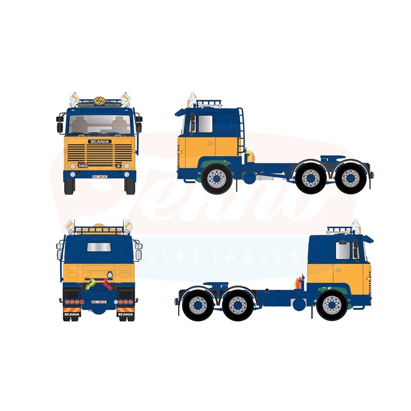 Tekno Scania 140 Walter Fritz