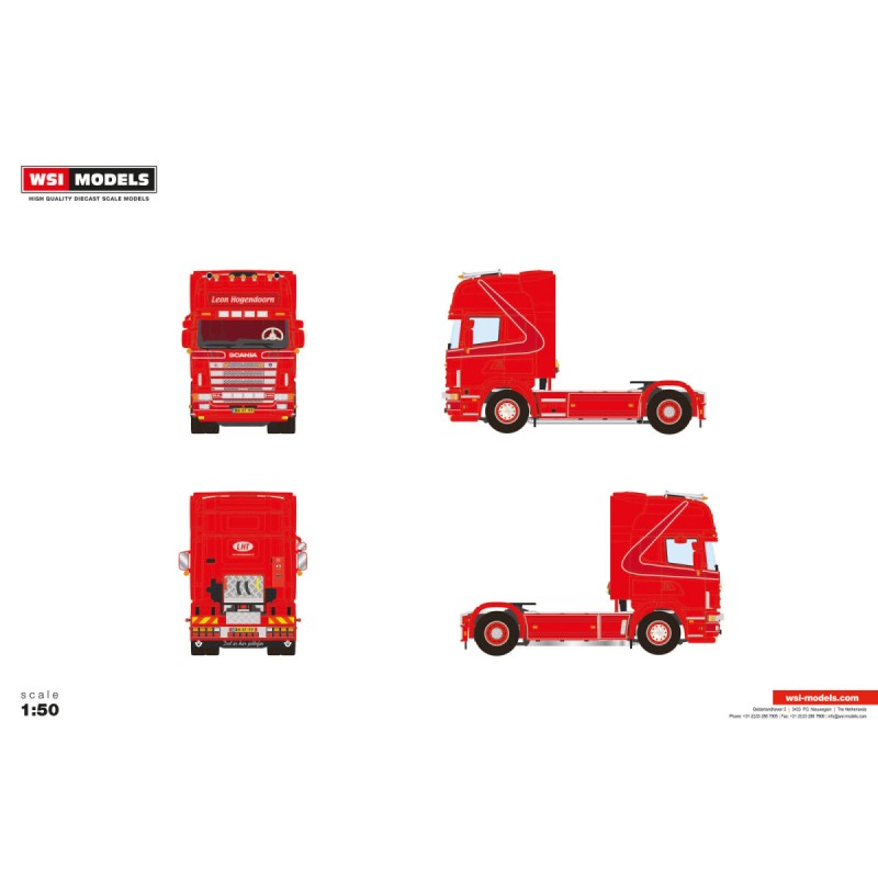 WSI SCANIA 4 SERIES TOPLINE Leon Hogendoorn