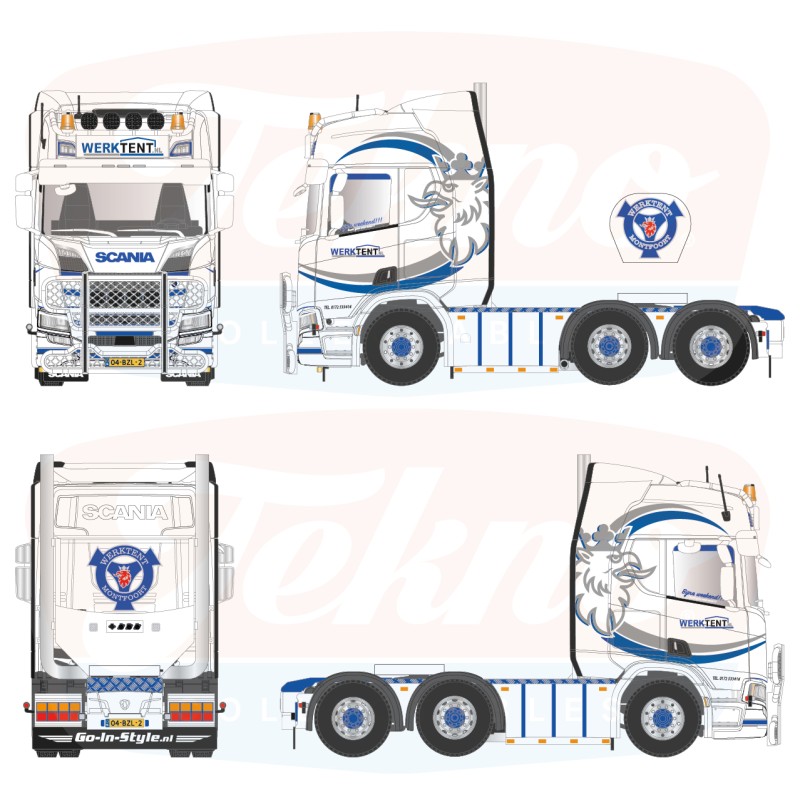 Tekno Scania Next Gen R580 Werktent.nl