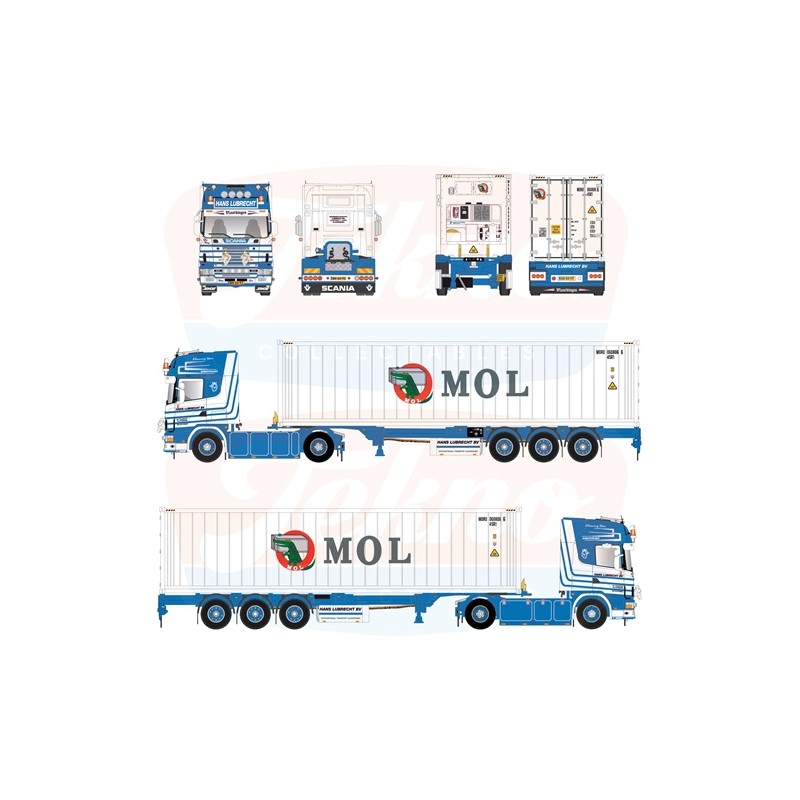 Tekno Scania 4-serie Topline Hans Lubrecht