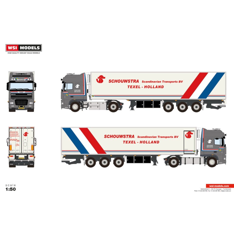 WSI DAF 95XF SUPER SPACE CAB Schouwstra WSI DAF 95XF SUPER SPACE CAB Schouwstra
