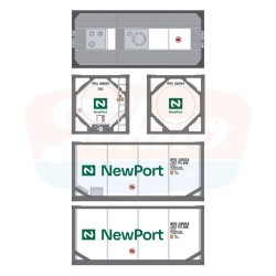 Tekno 20ft. Iso Tankcontainer Newport