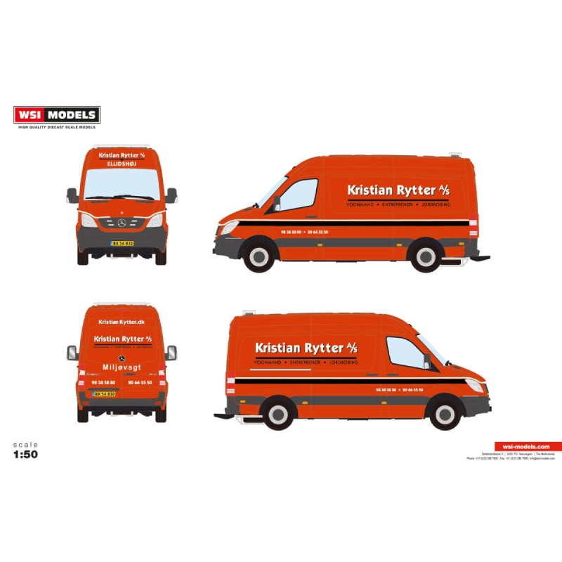 WSI MERCEDES-BENZ SPRINTER Kristian Rytter A/S