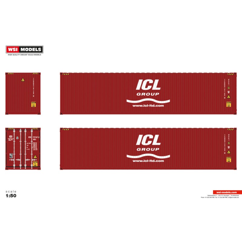 WSI Premium Line 40FT CONTAINER ICL