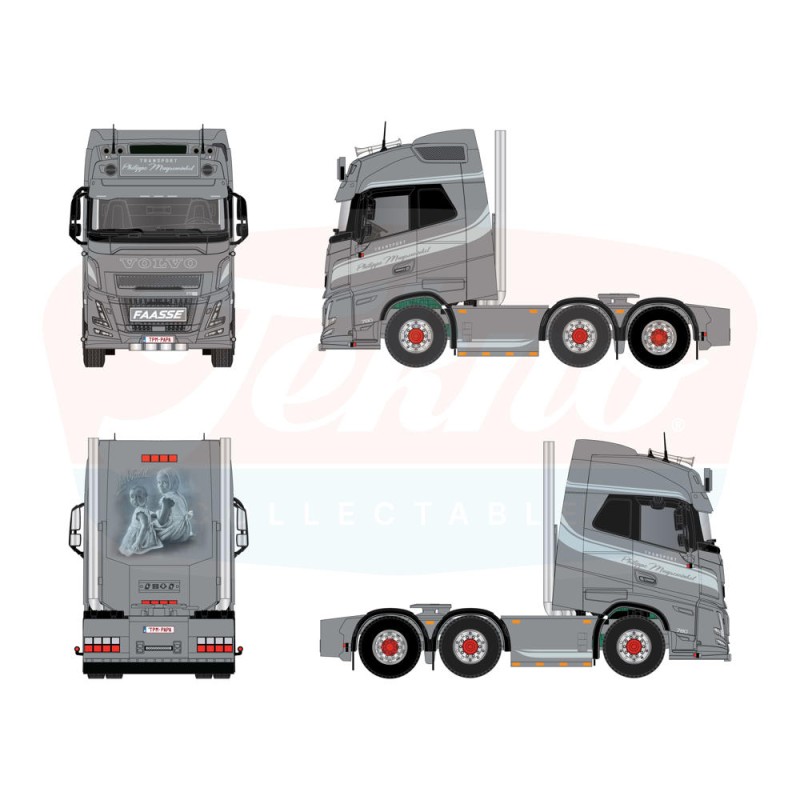 Tekno Volvo FH Aero Globetrotter Phillipe Muysewinkel