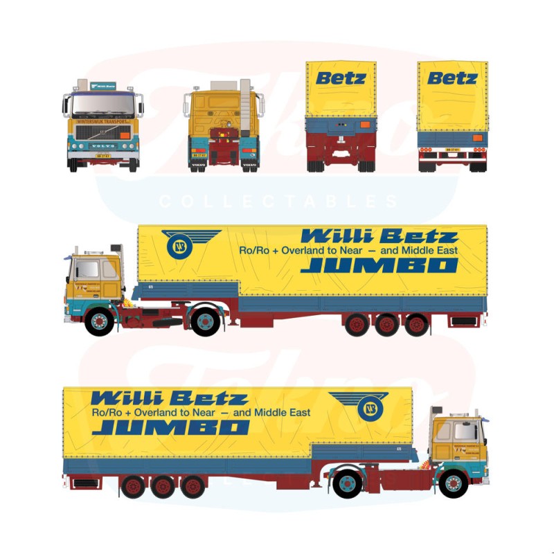 Tekno Volvo F12 Winterswijk - Willy Betz Tekno Volvo F12 Winterswijk - Willy Betz