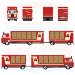 Tekno Scania 143-450 Fleurs van den Eykel