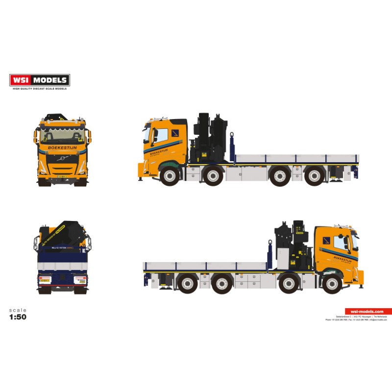 WSI VOLVO FH 5 SLEEPER CAB Boekestijn