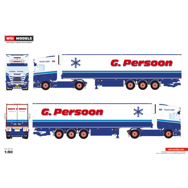 WSI SCANIA R HIGHLINE CR20H G. Persoon