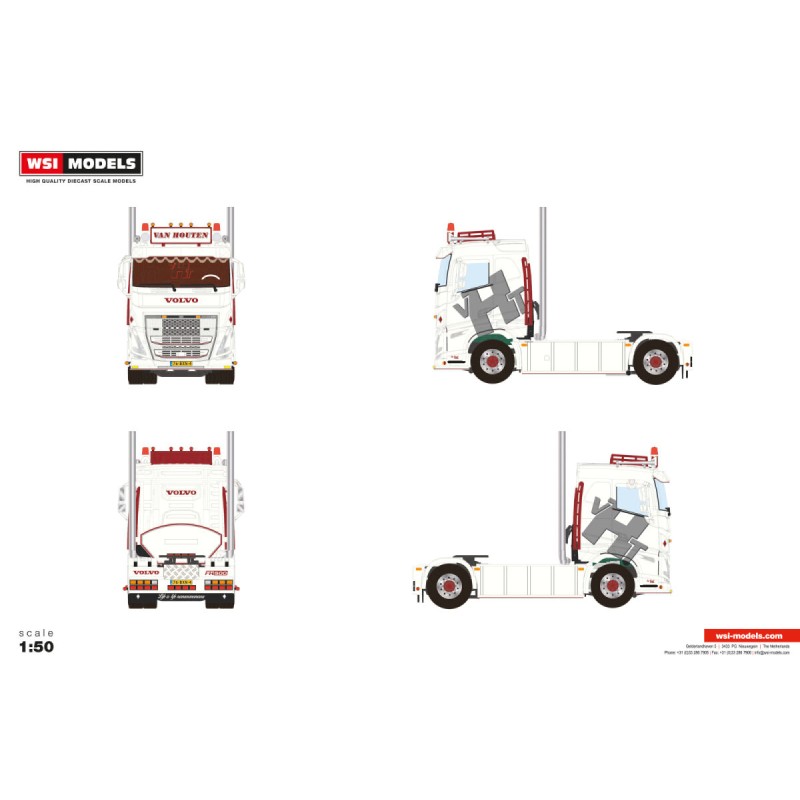 WSI VOLVO FH5 SLEEPER CAB Van Houten