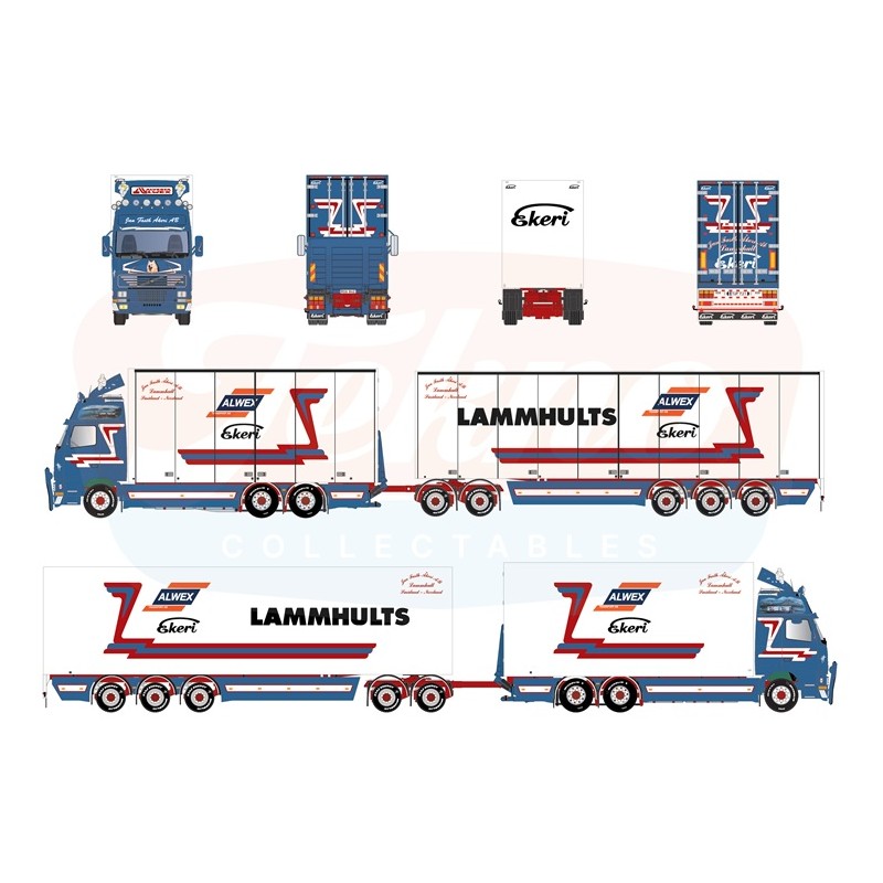 Tekno Volvo FH01 Globetrotter XL Jan Fasth