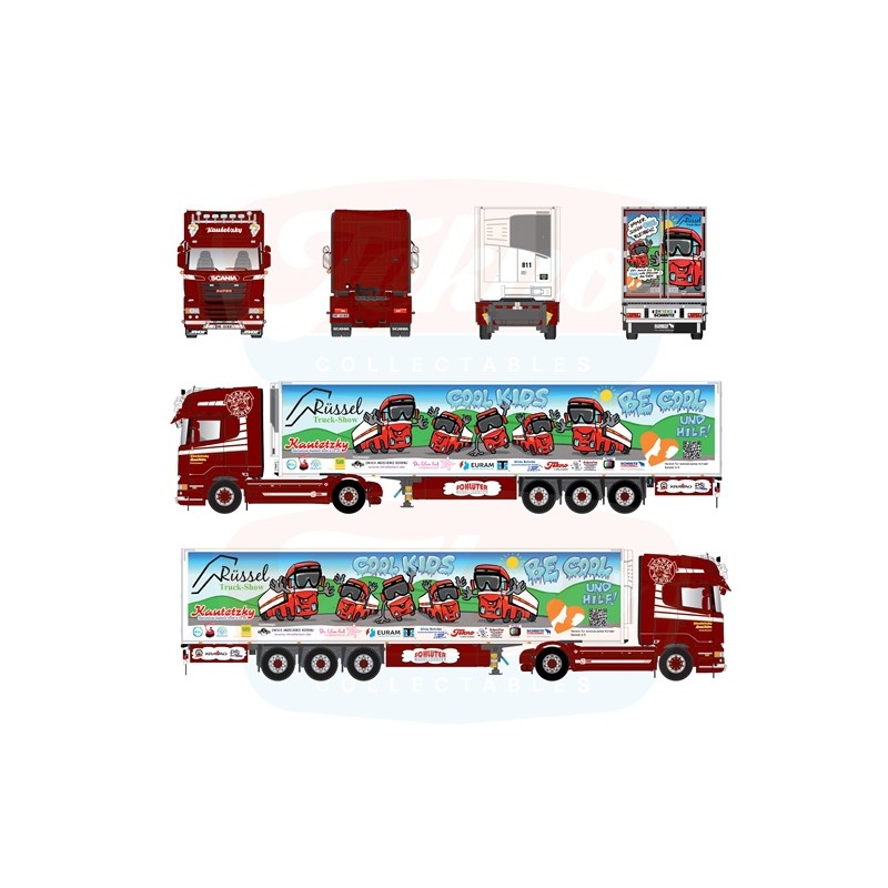 Tekno Scania R Streamline Topline Kautetzky - Rüssel Truck Show