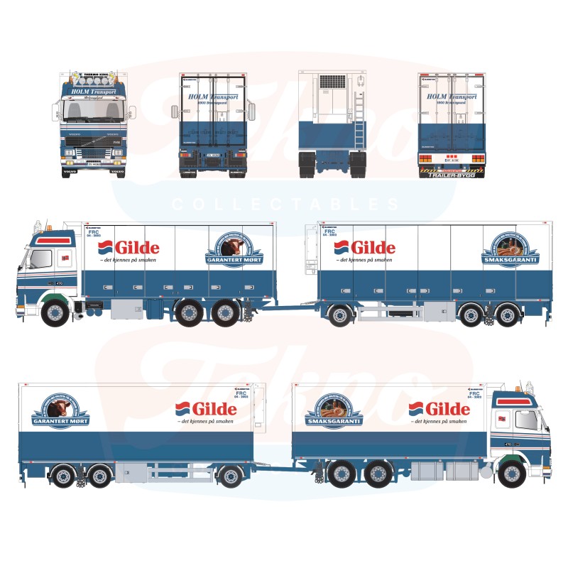 Tekno Volvo FH16 Globetrotter Holm