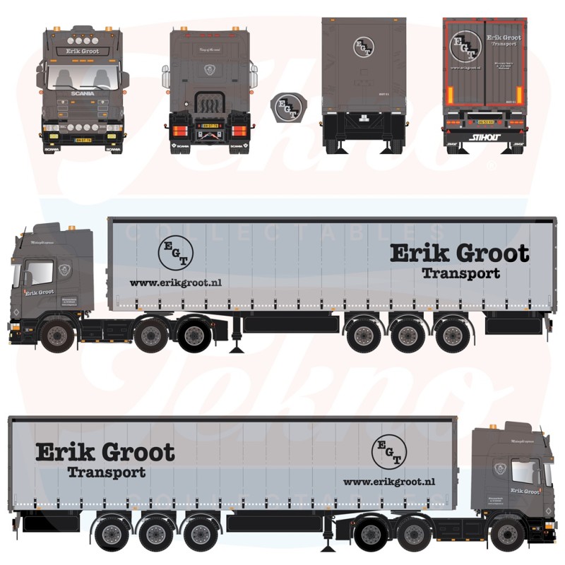 Tekno Scania 4-serie Topline Erik Groot Transport