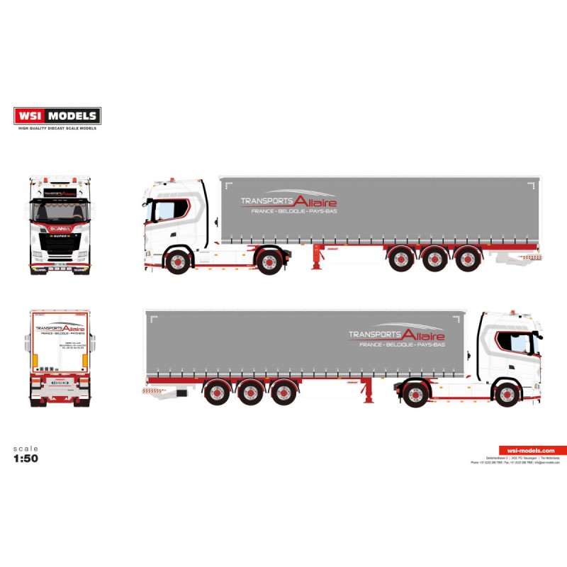 WSI SCANIA S HIGHLINE CS20H Transports Allaire
