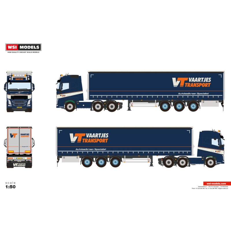 WSI VOLVO FH4 GLOBETROTTER Vaartjes Transport