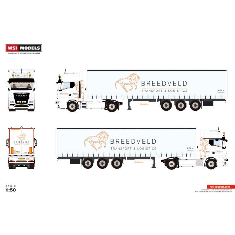 WSI MAN TGX GX Breedveld Transport