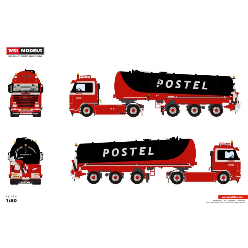 WSI SCANIA 3 SERIES STREAMLINE Postel Transport
