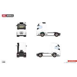 WSI VOLVO FH AERO GLOBETROTTER XL White Line 4X2