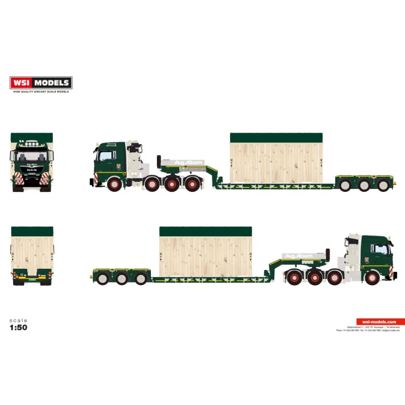 WSI MAN TGX XLX EURO 6C FACELIFT August Alborn