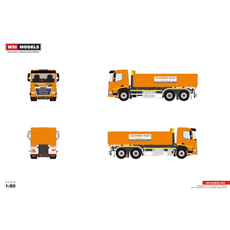 WSI DAF XD DL MY25 CLEANMAT Trucks
