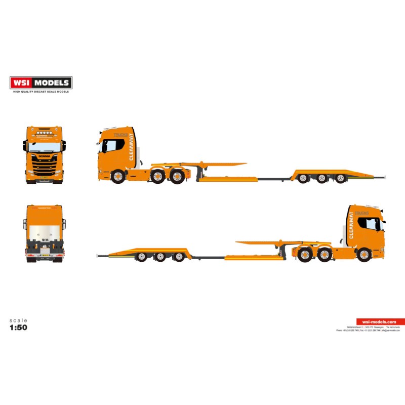 WSI SCANIA S HIGHLINE CS20H CLEANMAT Trucks