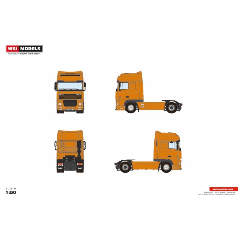WSI DAF 95XF SUPER SPACE CAB Premium Line 4x2