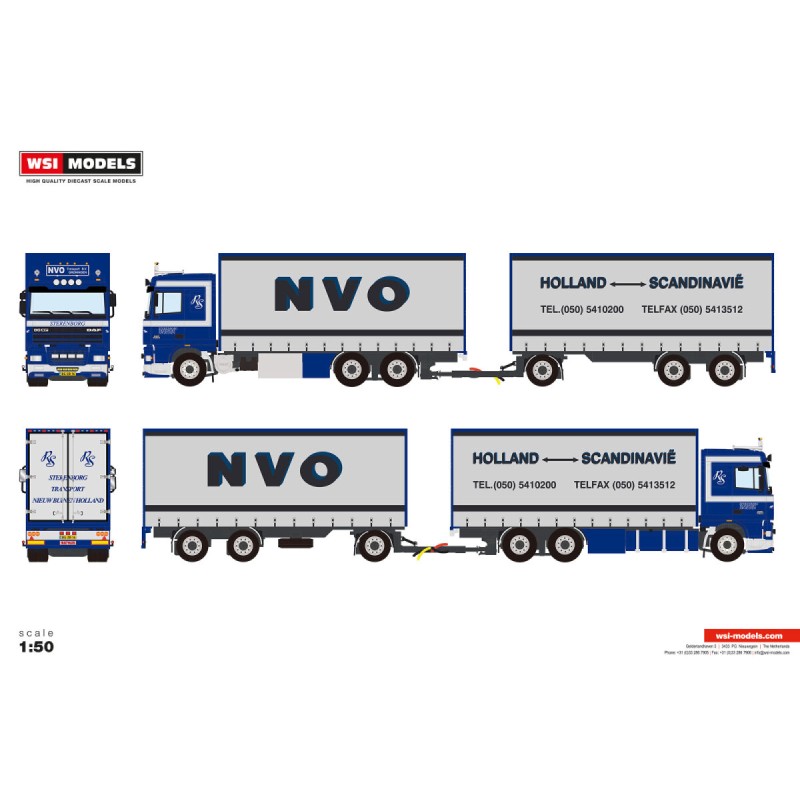 WSI DAF 95XF SPACE CAB R. Sterenborg Transport