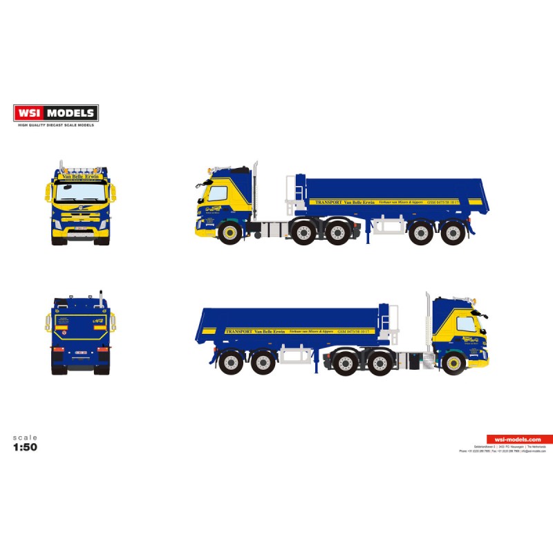 WSI VOLVO FMX GLOBETROTTER Van Belle Transport