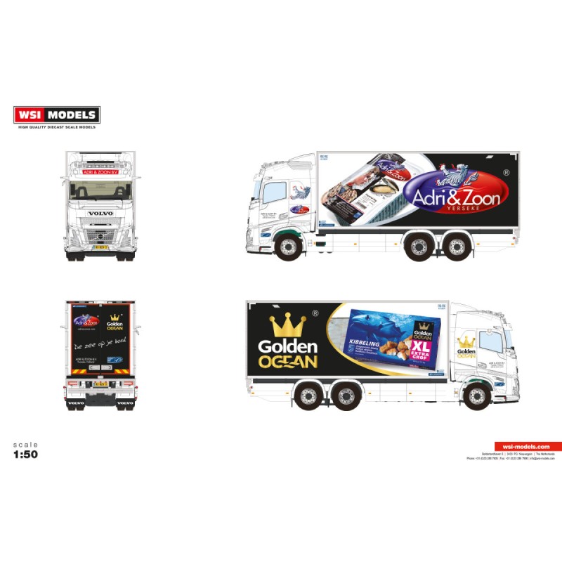 WSI VOLVO FH AERO GLOBETROTTER Adri & Zoon