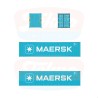 Tekno Maersk 40ft. high cube container