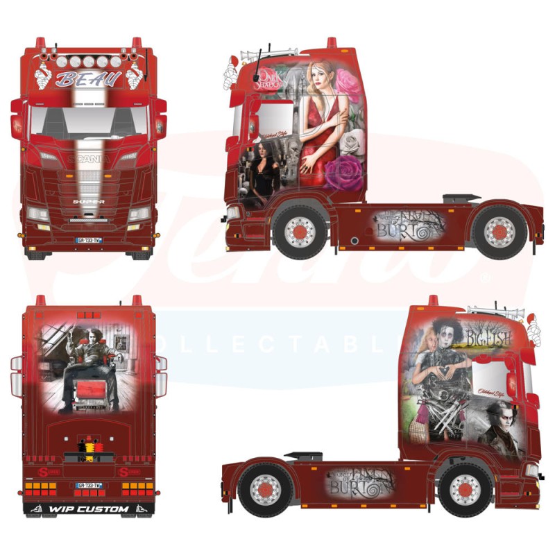 Tekno Scania Next Gen S-serie Highline Beau - Tim Burton